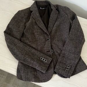 NYC Avenue Textured Brown Blazer 4 small